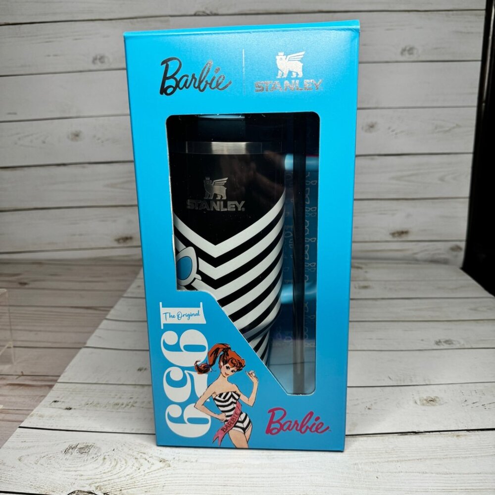 Barbie‎ Stanley 1959 Original Tumbler 40 Oz Quencher New Limited Edition Gift